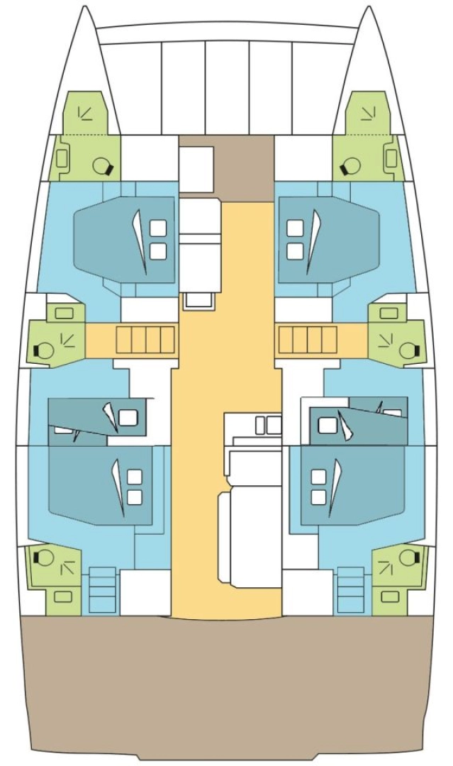 Huur Catamaran met of zonder schipper Bali in Mai Khao