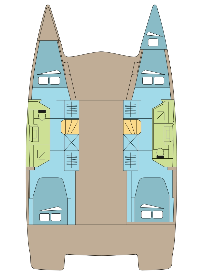 Bootverhuur Fountaine Pajot Isla 40 in Parham Town via SamBoat