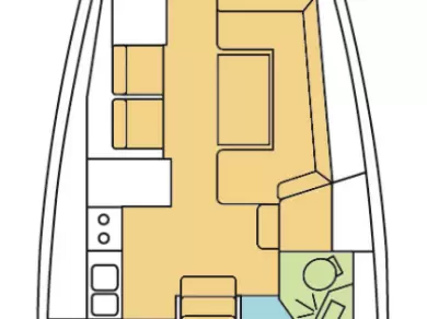 Bootverhuur Gouviá goedkoop Oceanis 41.1