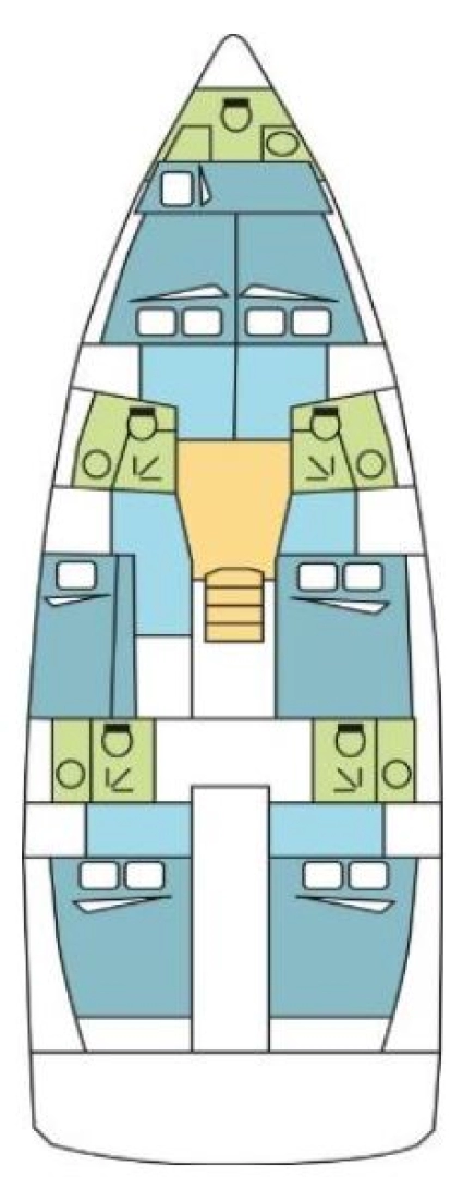 Verhuur Zeilboot in Álimos - Jeanneau Sun Loft 47