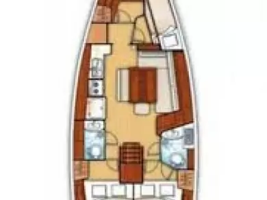 Bénéteau Oceanis 43 Family - 4 cab. te huur van particulier of professional in Fethiye