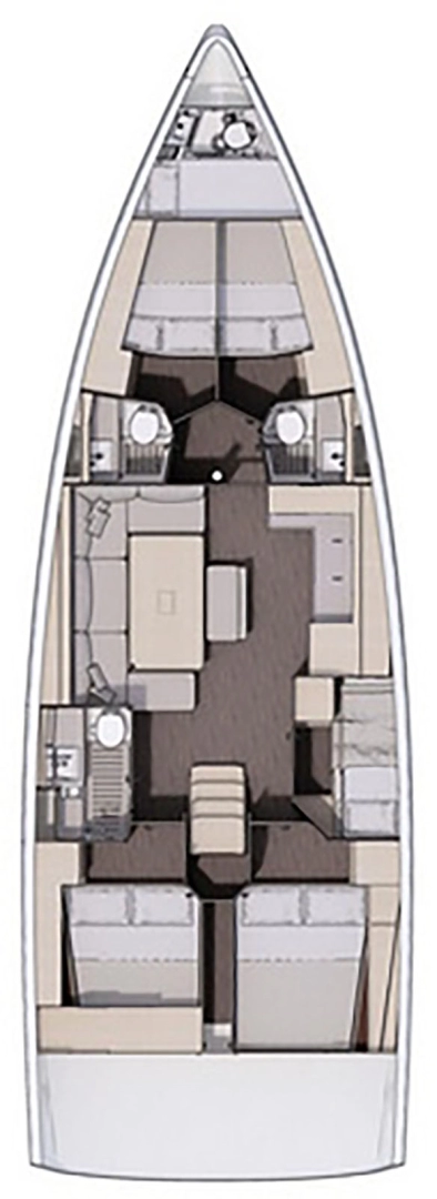 Verhuur Zeilboot Dufour met vaarbewijs