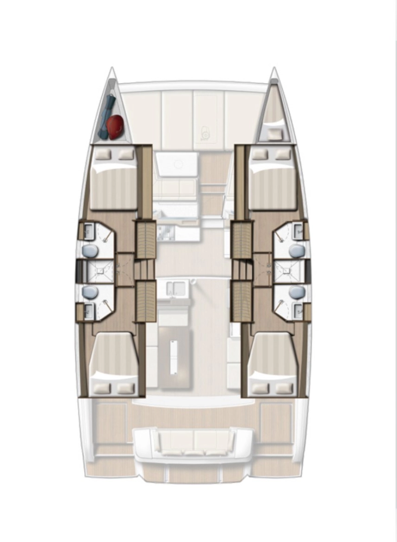 Huur een Bali Bali 4.2 in Marsh Harbour