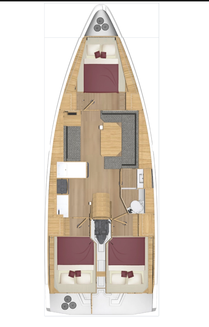 Bootverhuur Marseille goedkoop Bavaria C38