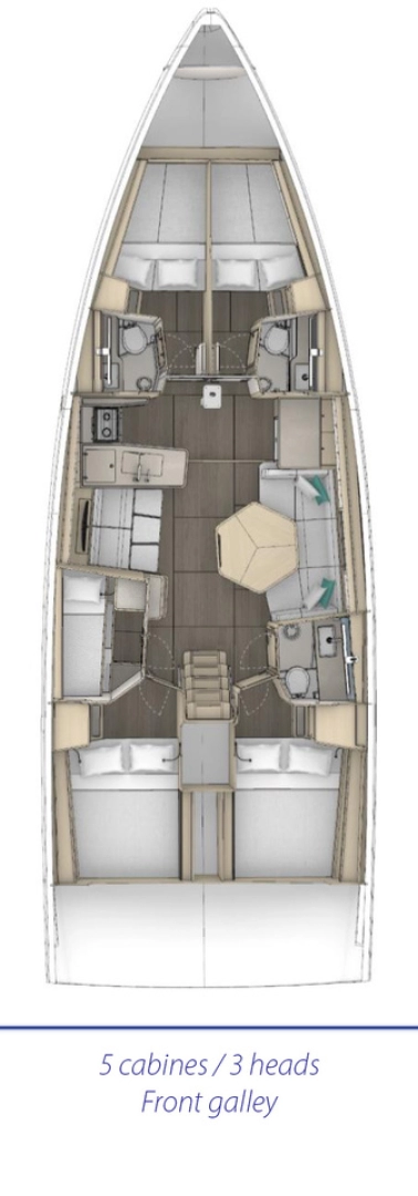 Verhuur Zeilboot Dufour met vaarbewijs