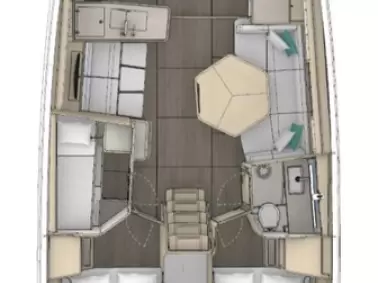 Verhuur Zeilboot Dufour met vaarbewijs