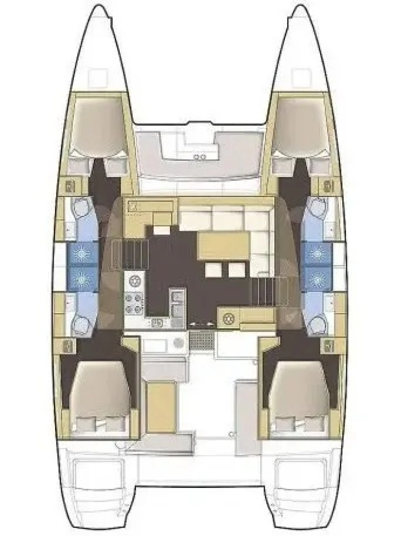 Lagoon Lagoon 450 te huur van particulier of professional in Rogoznica