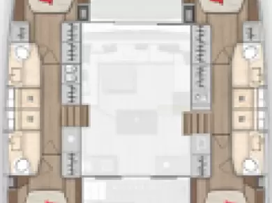 Jachthuur in Saint-Raphaël - Lagoon Lagoon 50 via SamBoat