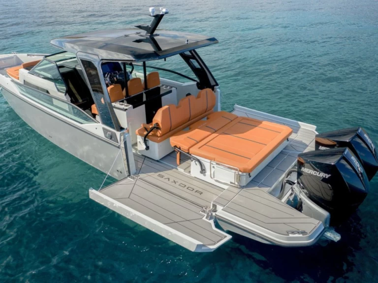 Verhuur Motorboot in Cannes - Saxdor Saxdor 320 GTO