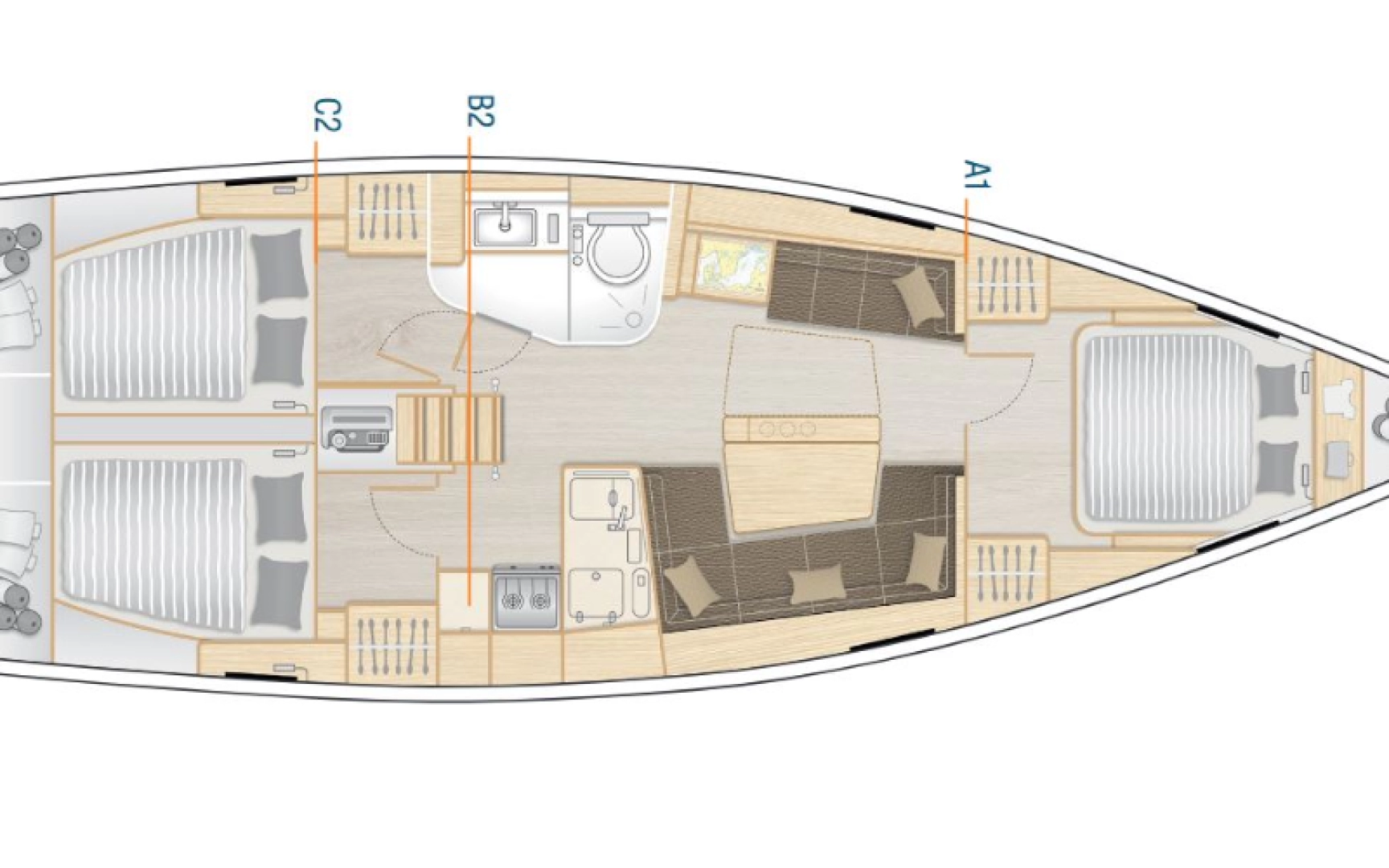 Verhuur Zeilboot 69 met vaarbewijs