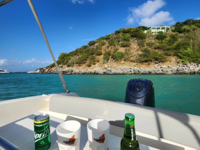 Verhuur Motorboot in Marigot - Pacific Craft Pacific Craft 650