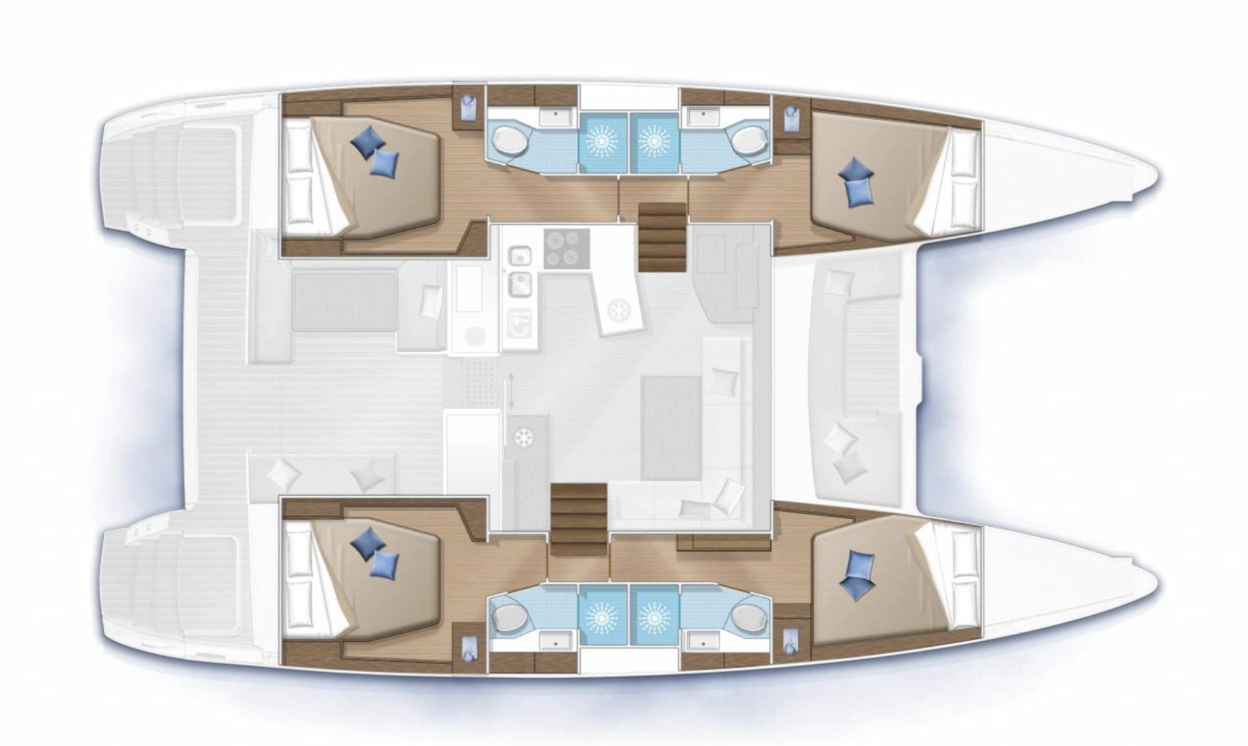 Lagoon LAGOON 450 S  te huur van particulier of professional in Figari