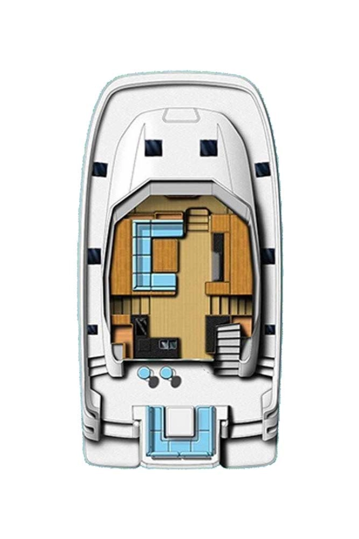 Verhuur Motorboot in Šibenik - Aquila Aquila 44