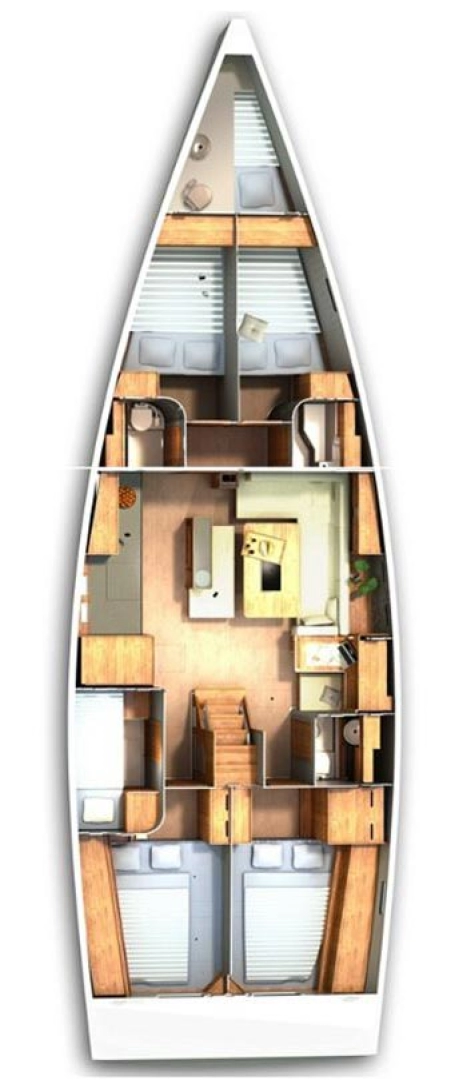 Huur een Hanse Hanse 505 in Punat