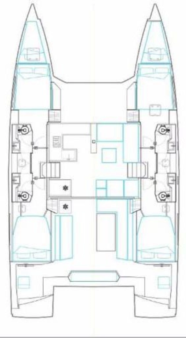 Huur Catamaran met of zonder schipper Nautitech in Pula