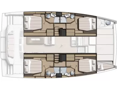 Huur een Bali Bali 4.4 in Marsh Harbour