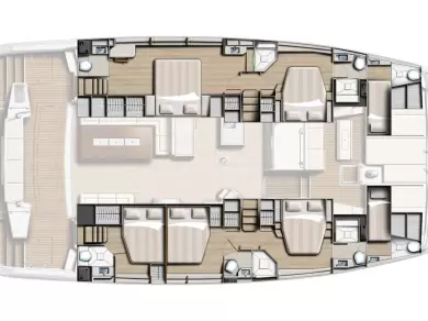 Verhuur Catamaran in Road Town - Bali Bali 5.4