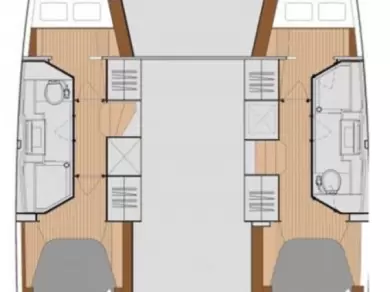 Huur een Fountaine Pajot Isla 40 in Eden Island