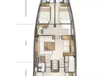 Verhuur Zeilboot Jeanneau met vaarbewijs