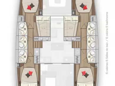 Verhuur Catamaran in Road Town - Lagoon Lagoon 50