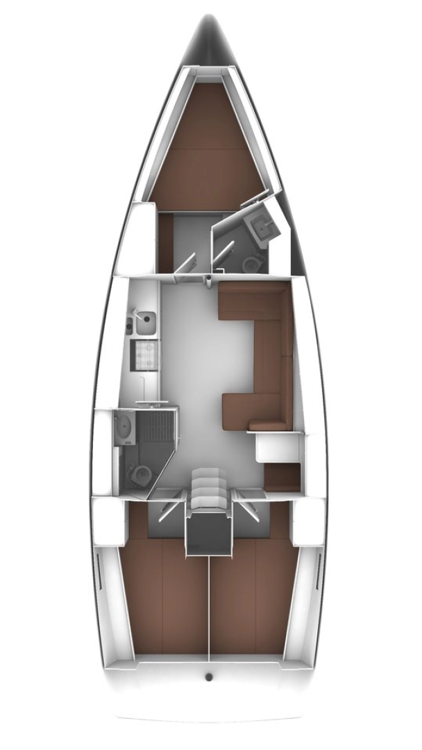 Bootverhuur Préveza goedkoop Cruiser 41