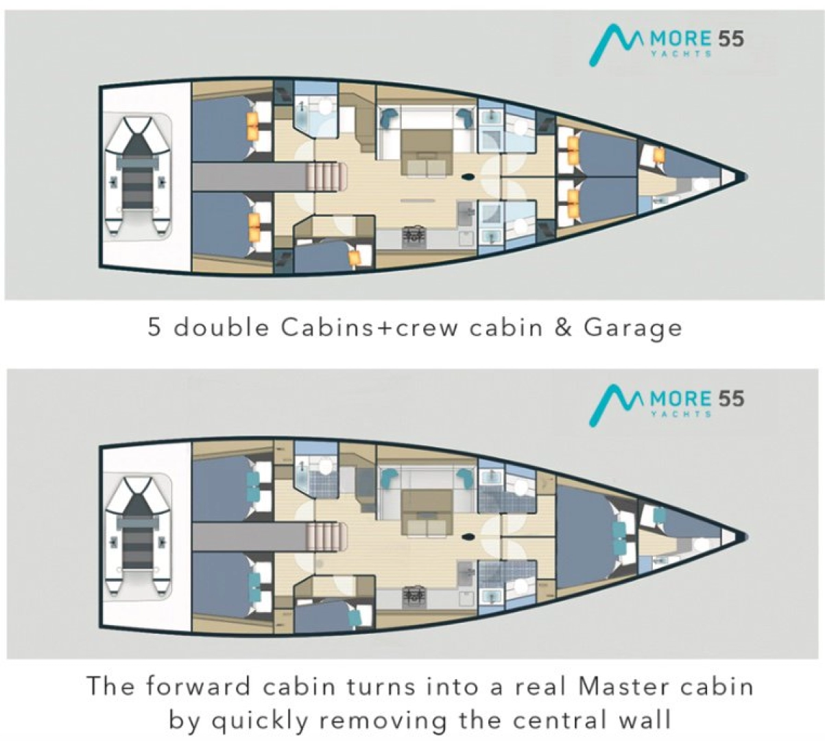 Jachthuur in Seget Donji - More Boats More 55 via SamBoat