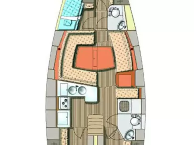 Elan Impression 45 te huur van particulier of professional in Biograd na Moru