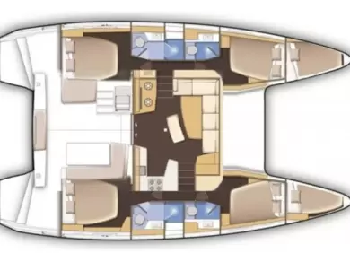 Huur Catamaran met of zonder schipper Lagoon in Biograd na Moru