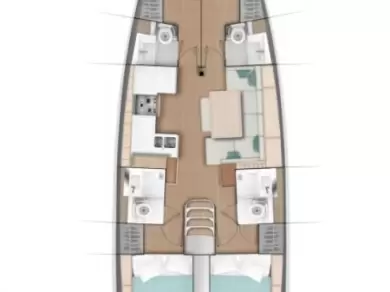 Huur Zeilboot met of zonder schipper Jeanneau in Kaštela