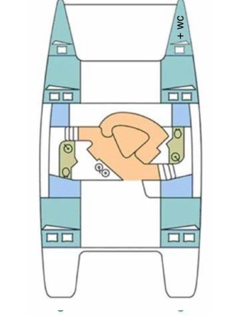 Bootverhuur Fountaine Pajot Lavezzi 40 in Izola via SamBoat