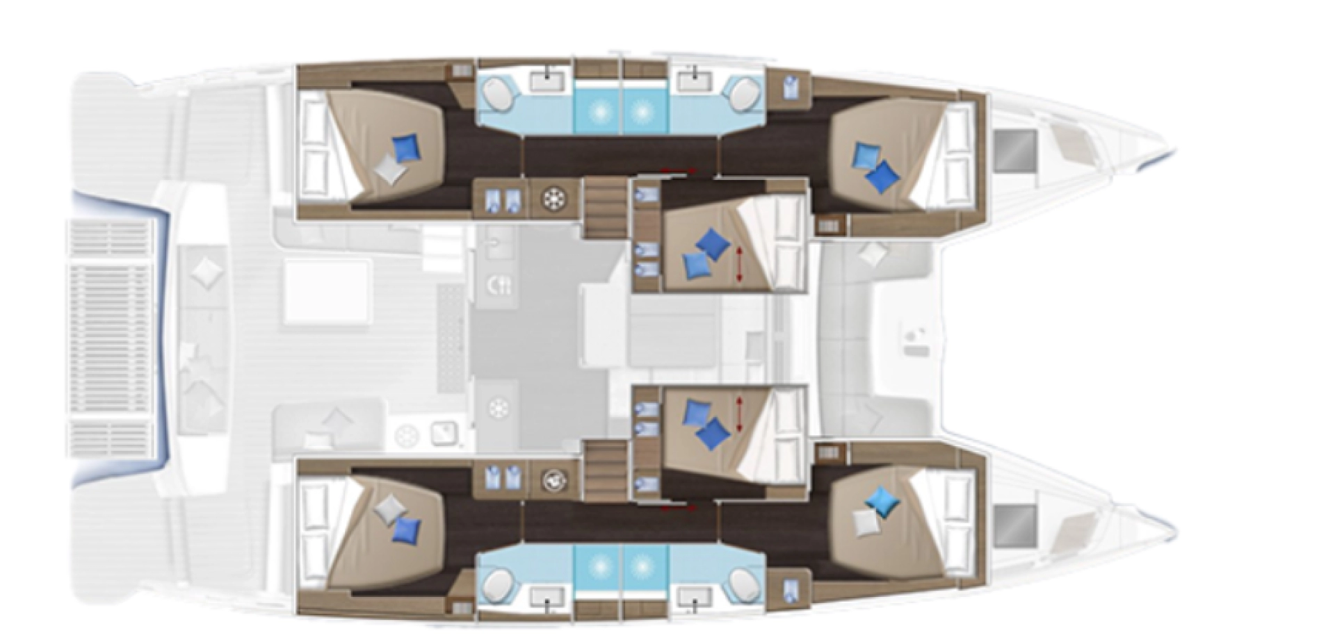 Verhuur Catamaran in Álimos - Lagoon Lagoon 51