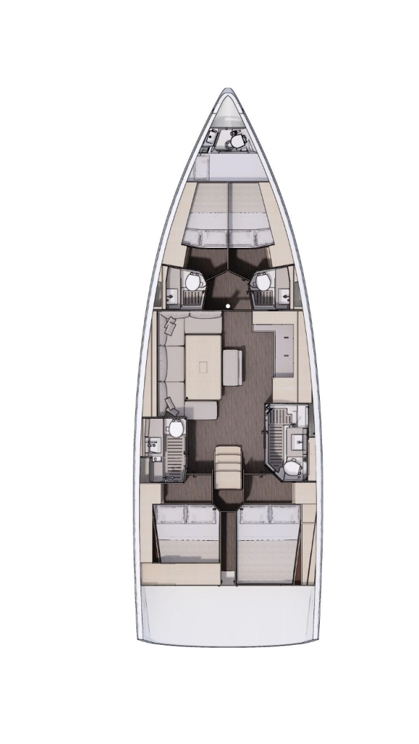 Verhuur Zeilboot Dufour met vaarbewijs