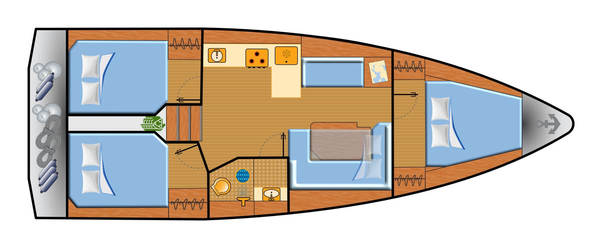 Huur een Bavaria Bavaria C38 in Punat