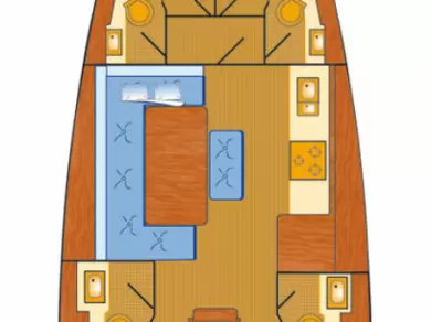 Dufour Dufour 460 Grand Large te huur van particulier of professional in Punat