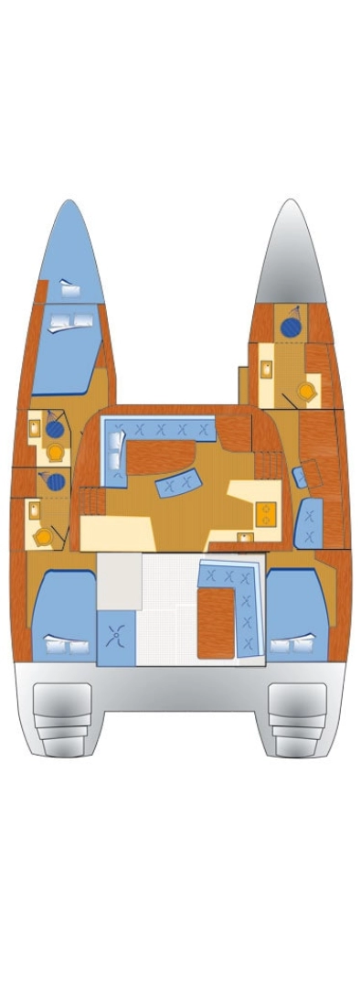 Bootverhuur Lagoon Lagoon 42 in Rogoznica via SamBoat