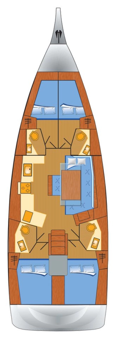 Bénéteau Oceanis 46.1 te huur van particulier of professional in Rogoznica