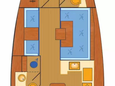 Huur een Jeanneau Sun Odyssey 419 in Pula