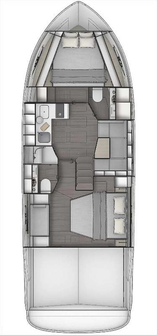 Bootverhuur Gouviá goedkoop Bavaria SR41