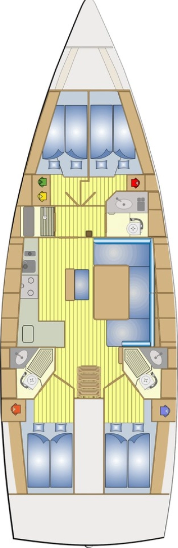 Huur Zeilboot met of zonder schipper Bavaria in Álimos