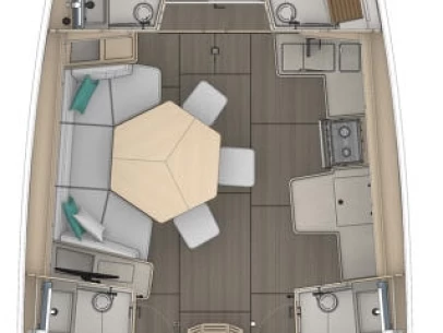 Huur een Dufour Dufour 44 in Tribunj