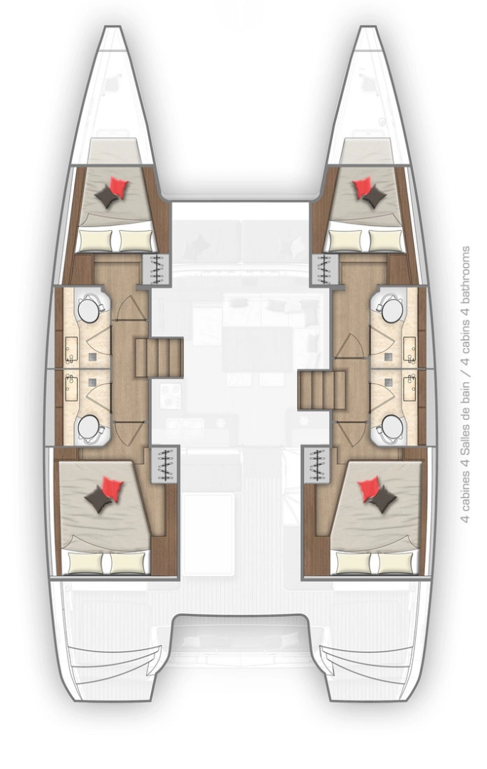Catamaran te huur in Biograd na Moru voor de beste prijs