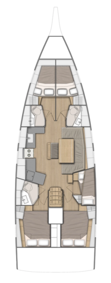 Verhuur Zeilboot in Álimos - Bénéteau Oceanis 46.1