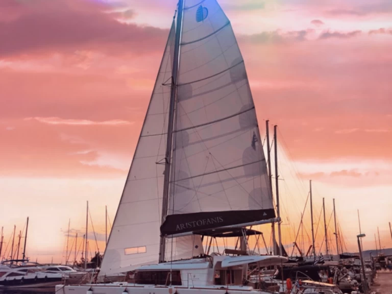 Huur een Lagoon Lagoon 450 F in Lefkáda