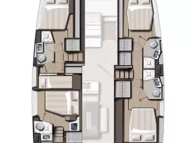 Huur een Bali Bali 4.6 in Biograd na Moru