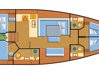 Bootverhuur Palma de Mallorca goedkoop Bavaria C45
