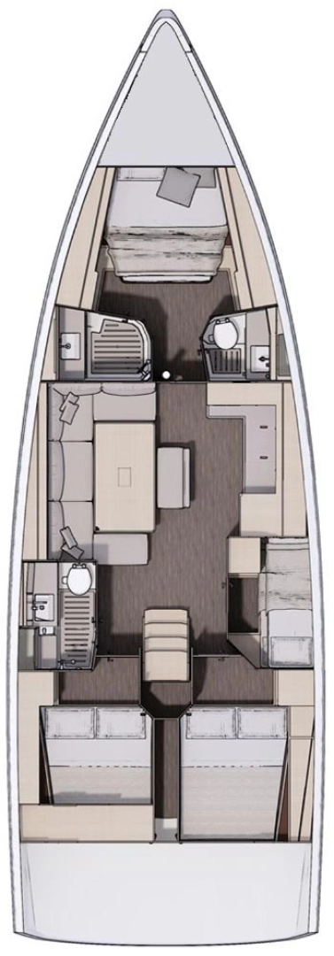 Bootverhuur Dufour Dufour 470 in Kaštela via SamBoat