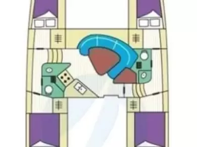 Verhuur Catamaran Fountaine Pajot met vaarbewijs