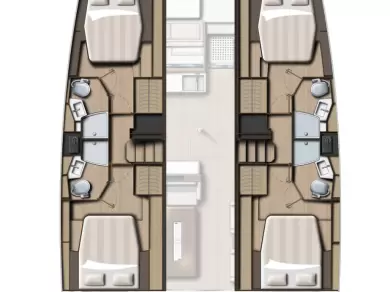 Huur een Bali Bali 4.4 in Pirovac