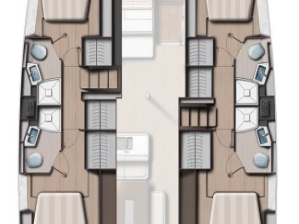 Huur Catamaran met of zonder schipper Bali in Lefkáda