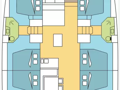 Jachthuur in Anse Marcel - Bali Bali 5.4 via SamBoat